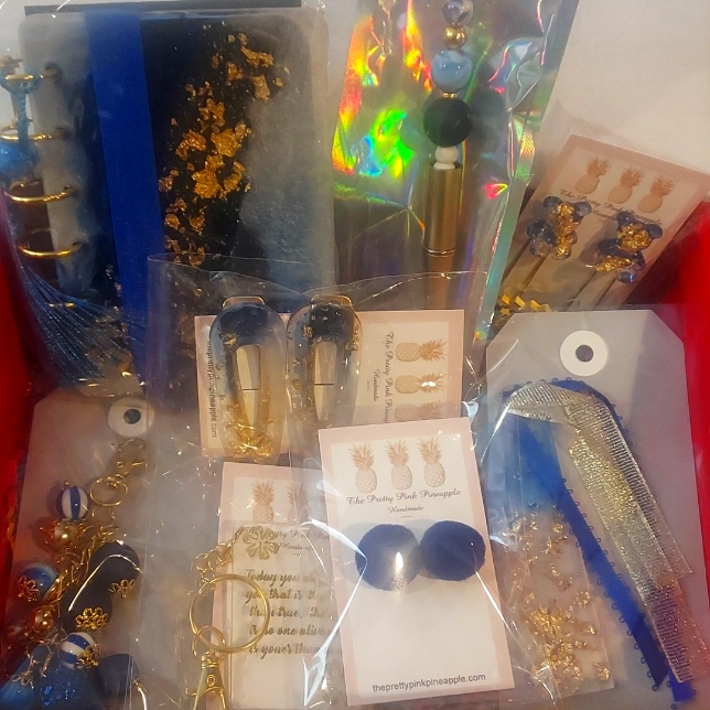 Handmade Pocket Notebook With Stationary Accessories
